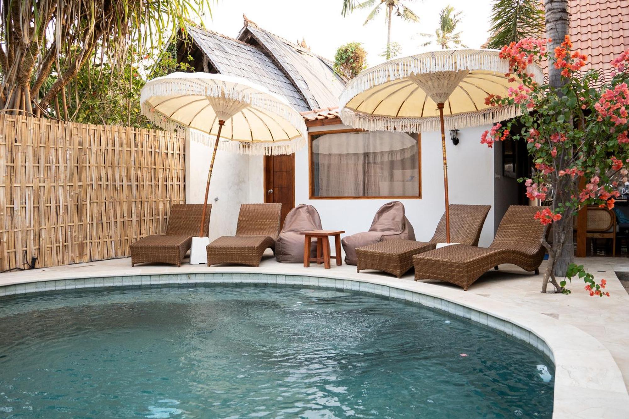 Villa Ardi Beltza Gili Air Buitenkant foto