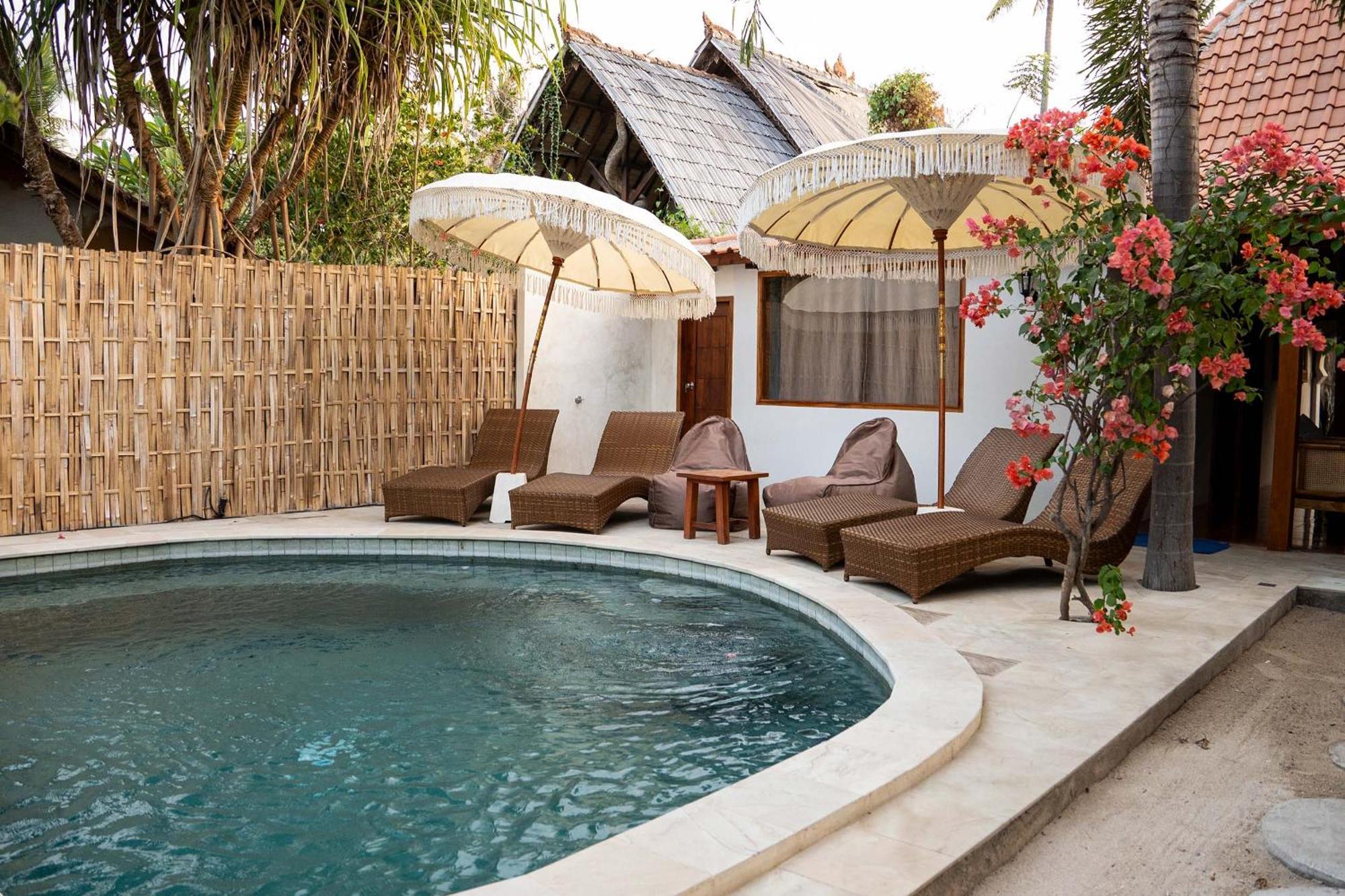Villa Ardi Beltza Gili Air Buitenkant foto